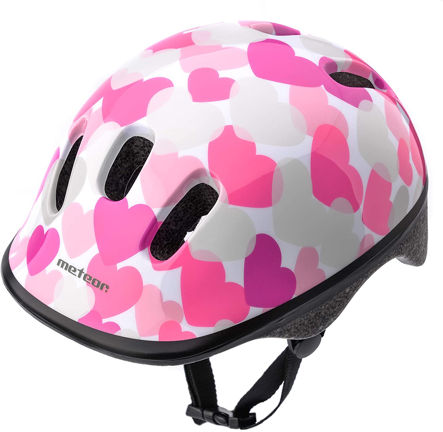 Helmet For Baby Kids Toddler Childrens Boys Girls Cycle Safety Crash Small Sizes Child MTB Bike Bicycle Skateboard Scooter Lightweight Adjustable Breathable KS06