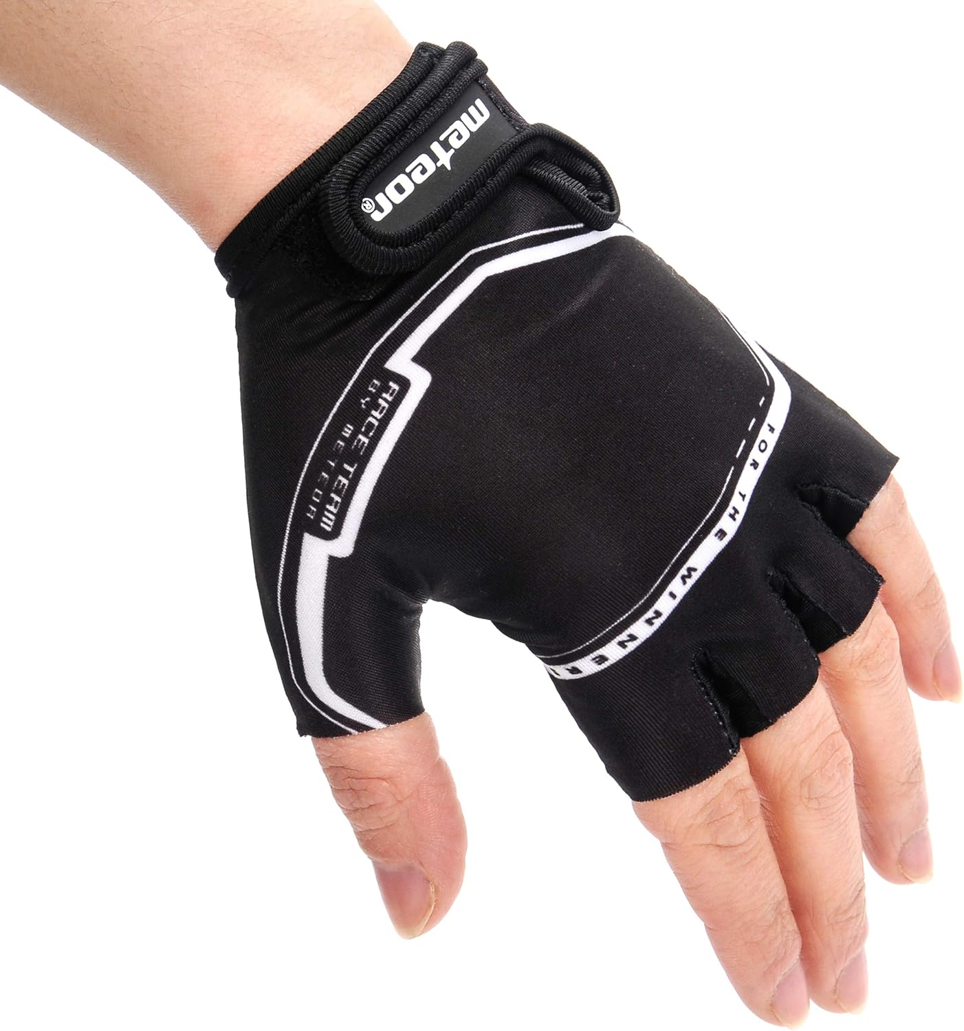 Meteor Kids Cycling Gloves – Breathable, Non-Slip Bike Gloves for Boys & Girls, Lightweight with Soft Padding for Comfort & Safety – Ideal for Cycling, Scooter & Outdoor Sports
