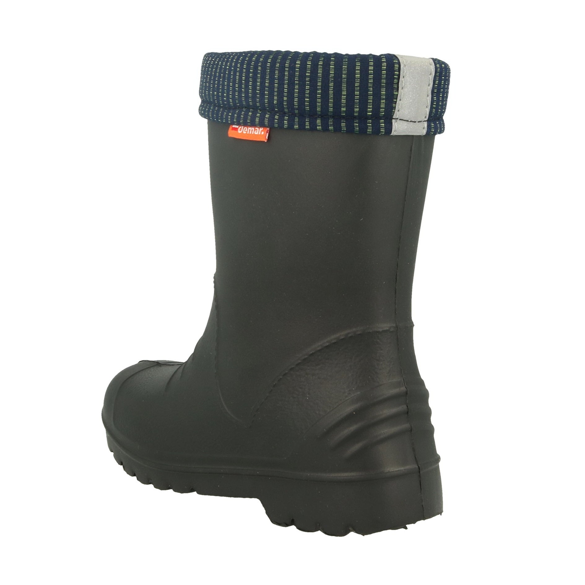 Demar Dino EVA Toddler Wellington Boots Wool Lined Kids Boys Girls Winter