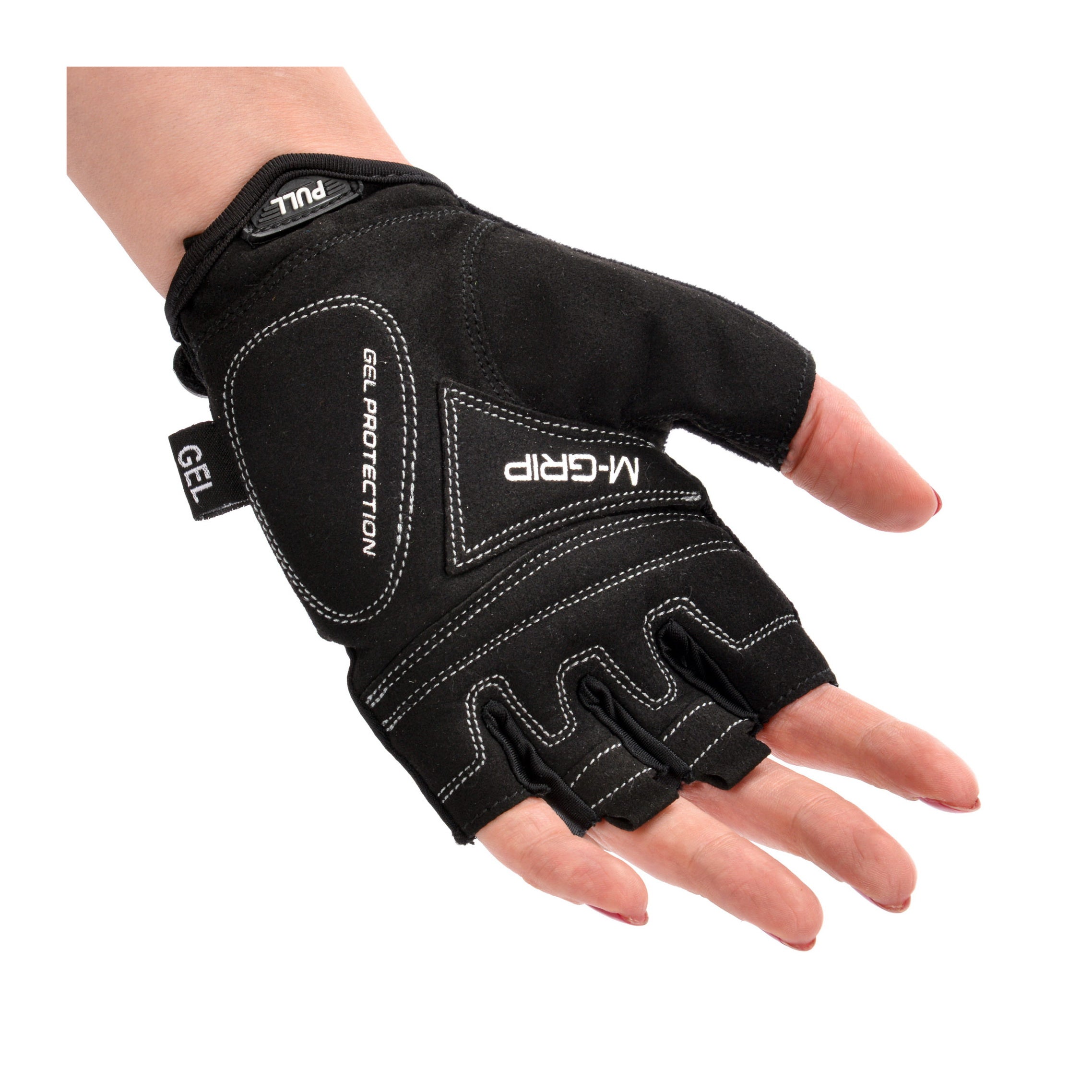 Meteor Gel GX35 Fingerless Cycling Gloves – Breathable, Anti-Slip – Kids & Adult