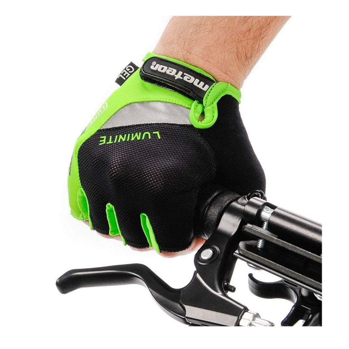 Meteor Gel GX35 Fingerless Cycling Gloves – Breathable, Anti-Slip – Kids & Adult
