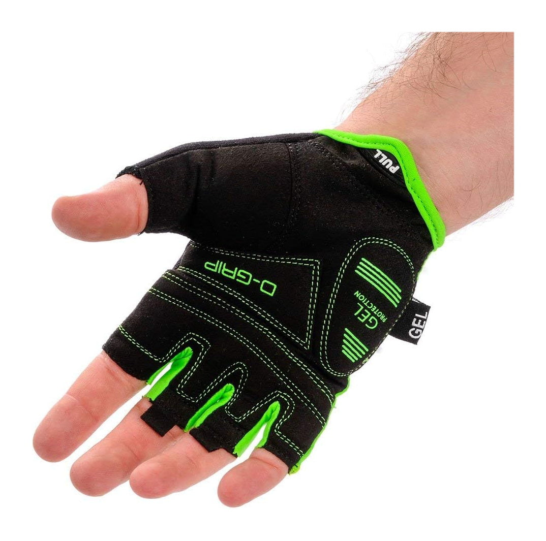 Meteor Gel GX35 Fingerless Cycling Gloves – Breathable, Anti-Slip – Kids & Adult