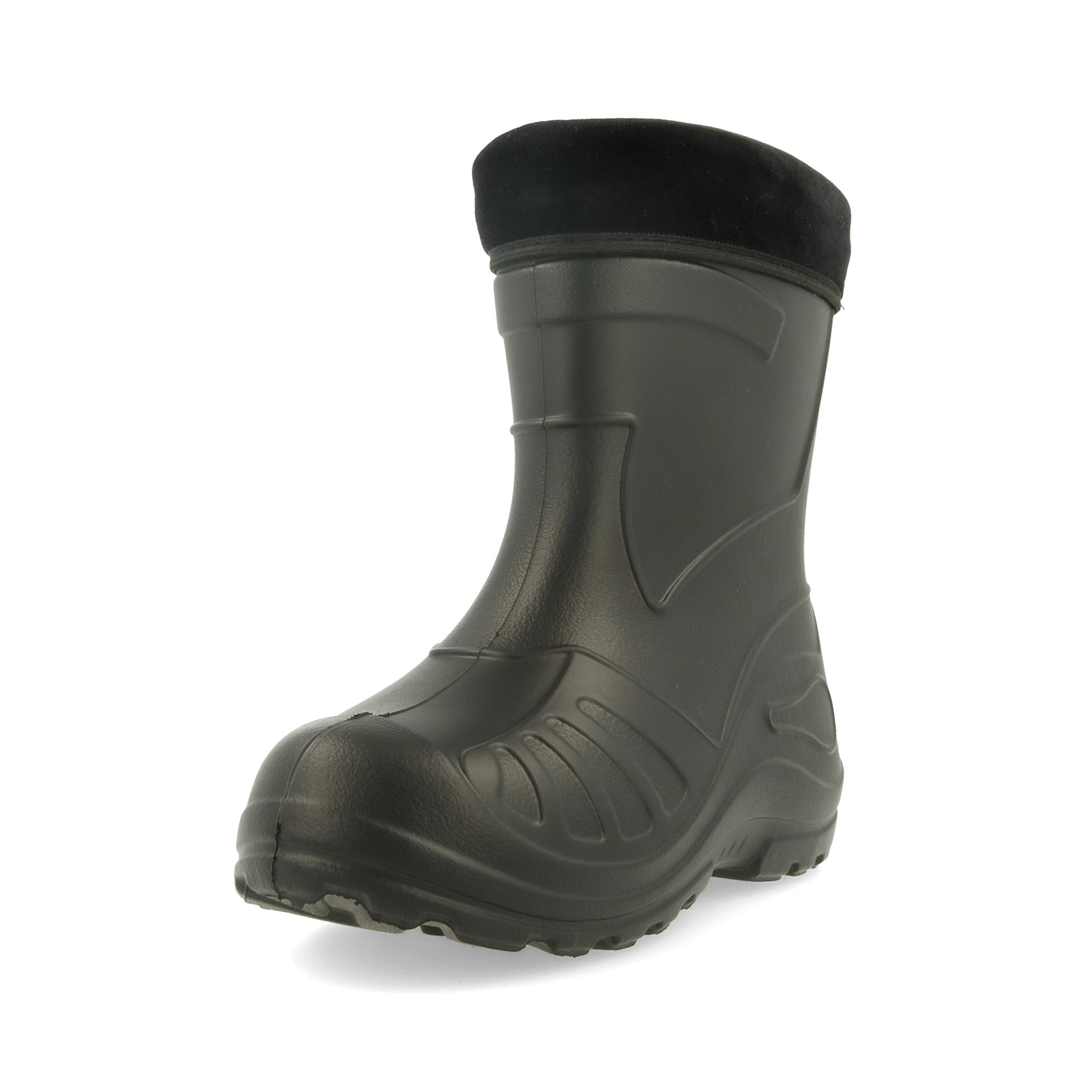 Gordano 050 Ultra Light EVA Kids Girls Wellington Boots Rainy Snow Wellies Red Very Warm Liners