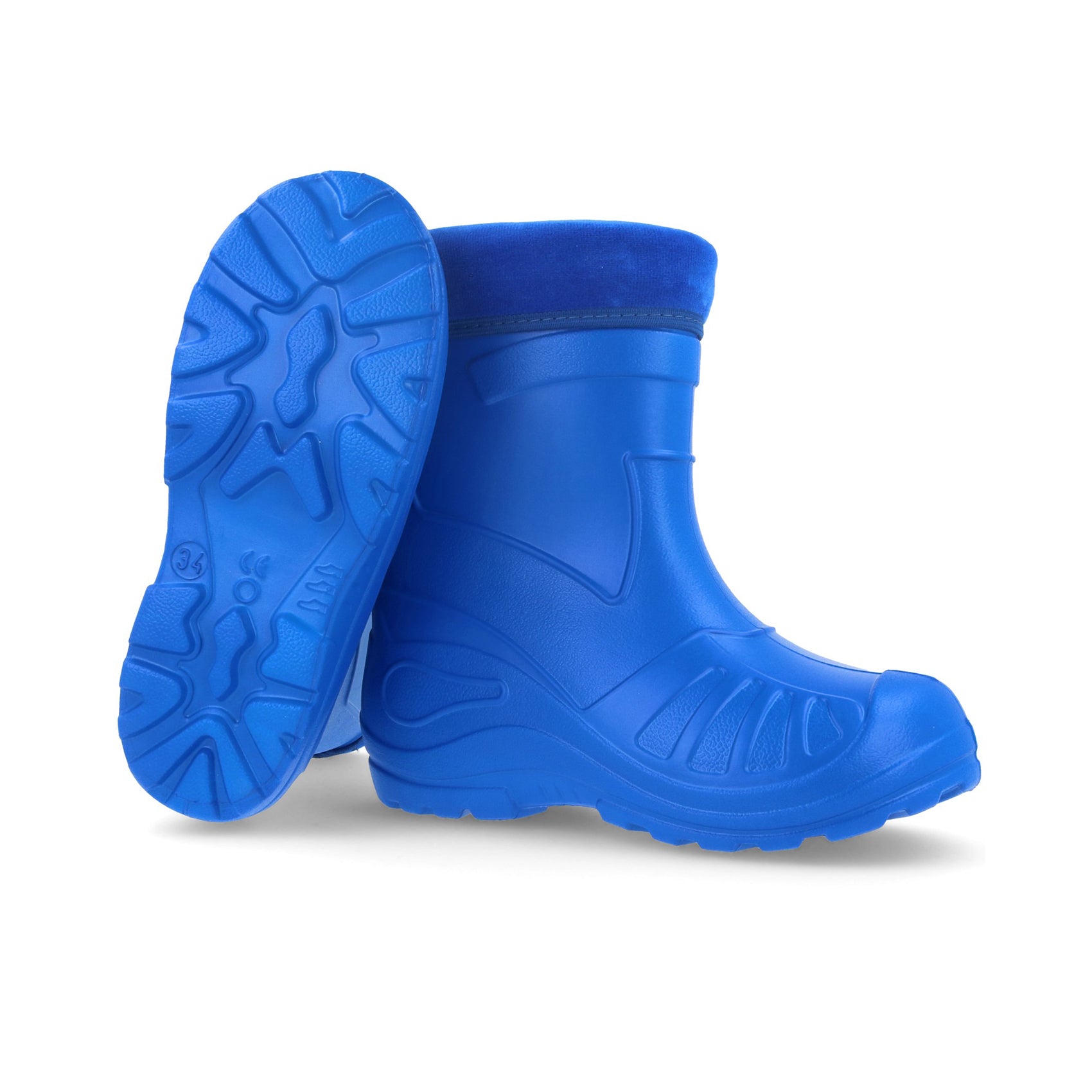 Gordano 050 Ultra Light EVA Kids Girls Wellington Boots Rainy Snow Wellies Red Very Warm Liners