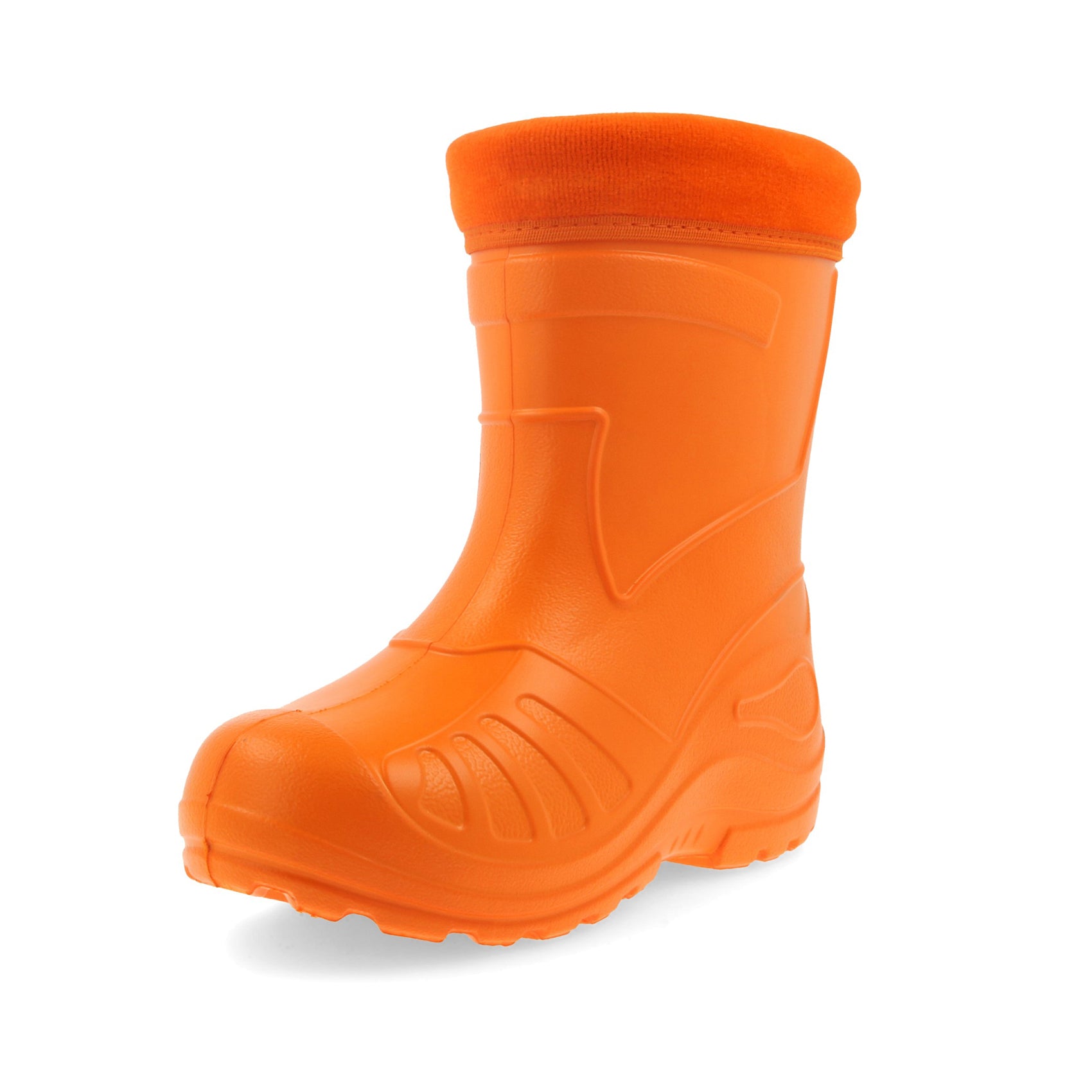 Gordano 050 Ultra Light EVA Kids Girls Wellington Boots Rainy Snow Wellies Red Very Warm Liners