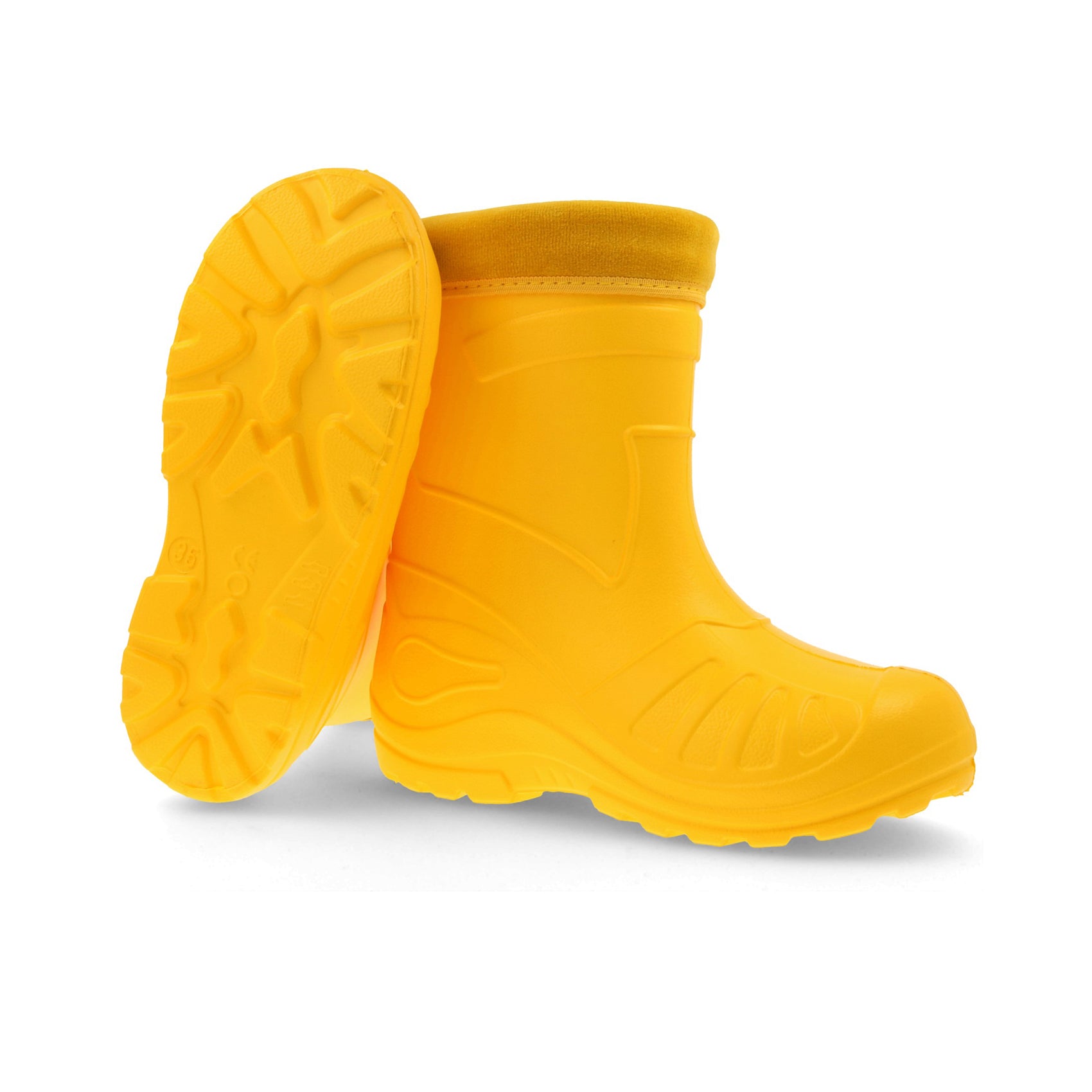 Gordano 050 Ultra Light EVA Kids Girls Wellington Boots Rainy Snow Wellies Red Very Warm Liners