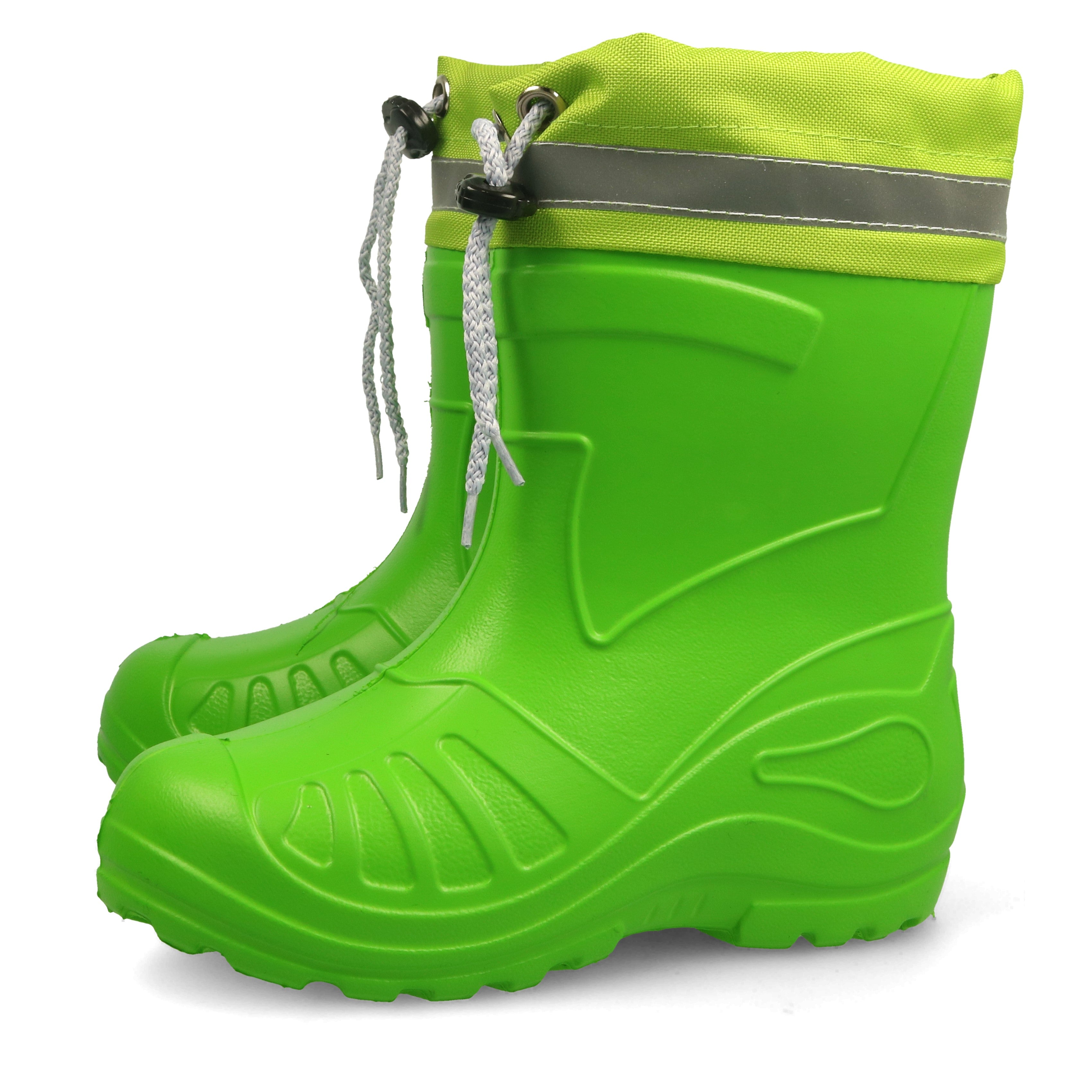 Gordano 050K EVA Reflection Light Kids Girls Wellington Boots Rainy Snow Wellies