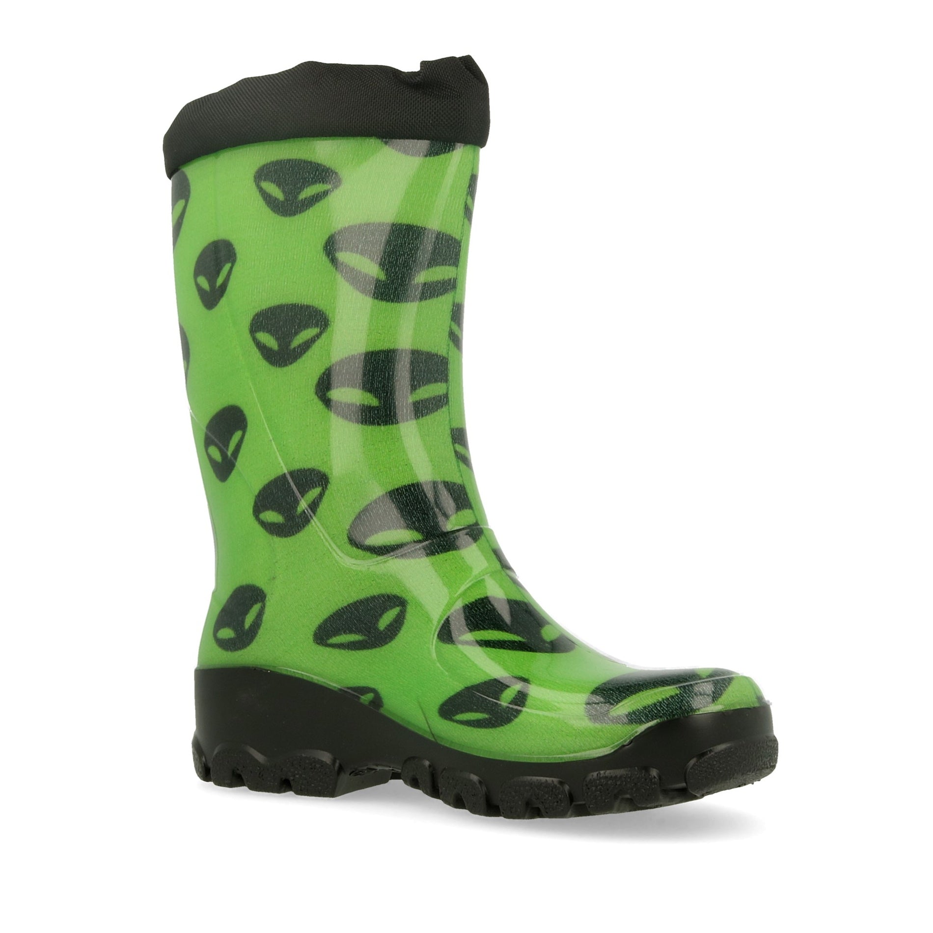 Kids Girls Wellies for Rain & Snow, Rain boots, Muflon fluo RenBut