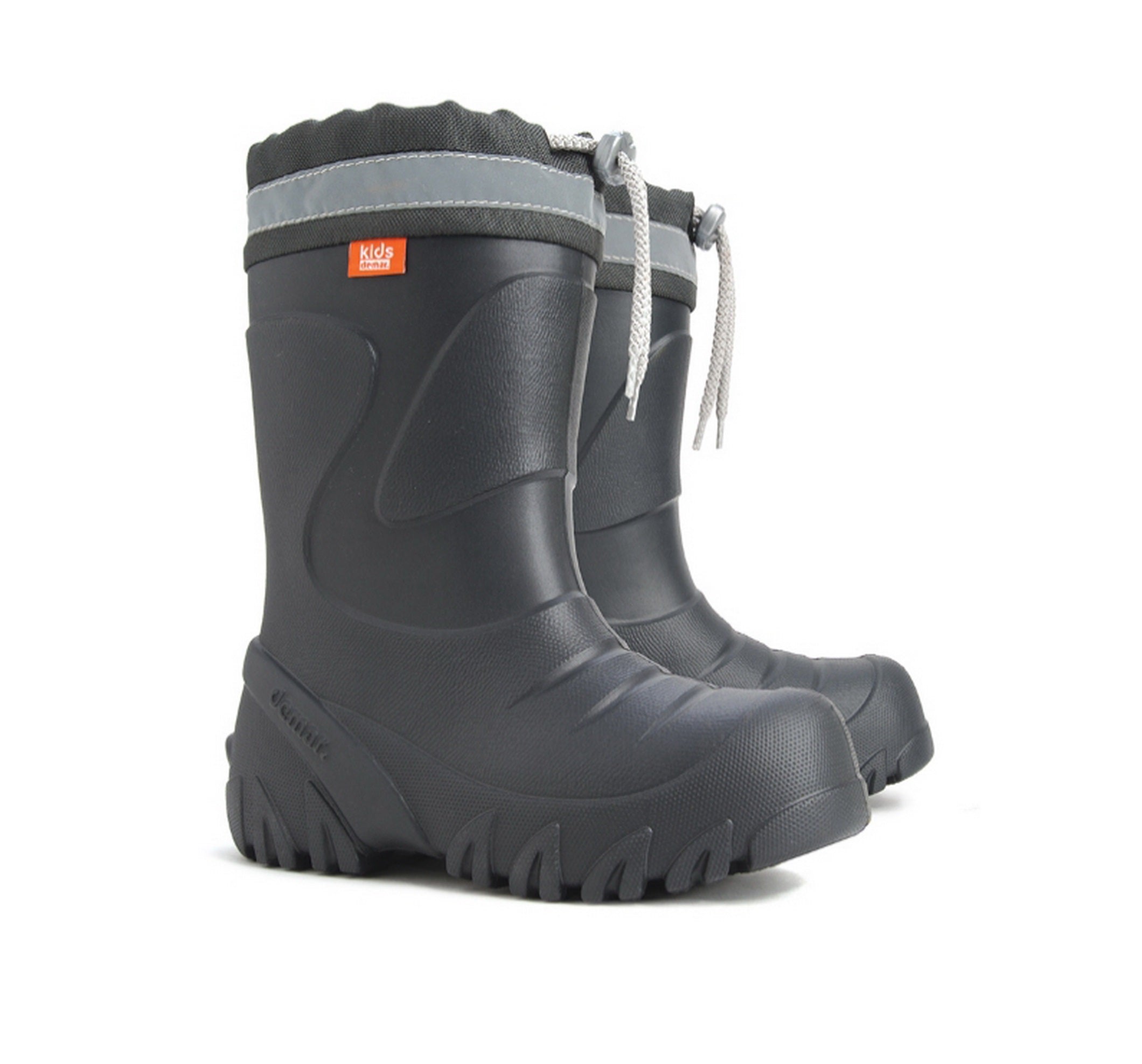 Demar Mammoth Toddler Wellington Boots Boys Girls Warm Wool-Lined Children Wellington Boots