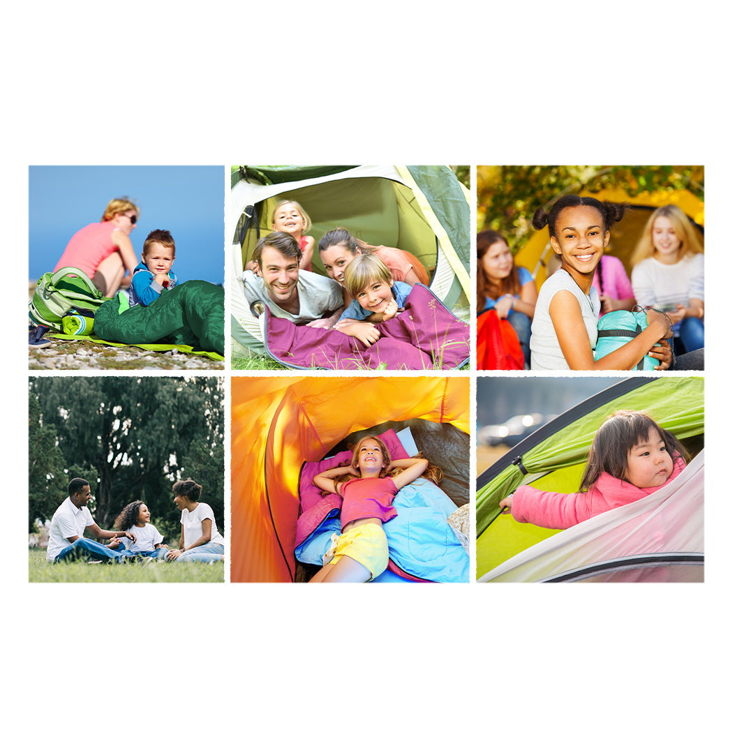 Meteor - YMER Kids Sleeping Bag – Camping Equipement for Girls, Boys & Teens – Compact Travel Gear for Hiking, Sleepover – Winter, Spring, Summer or Fall
