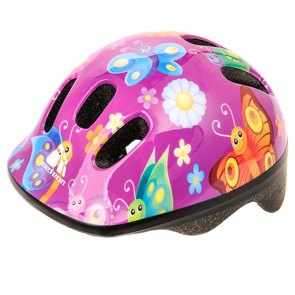 Helmet For Baby Kids Toddler Childrens Boys Girls Cycle Safety Crash Small Sizes Child MTB Bike Bicycle Skateboard Scooter Lightweight Adjustable Breathable MV62
