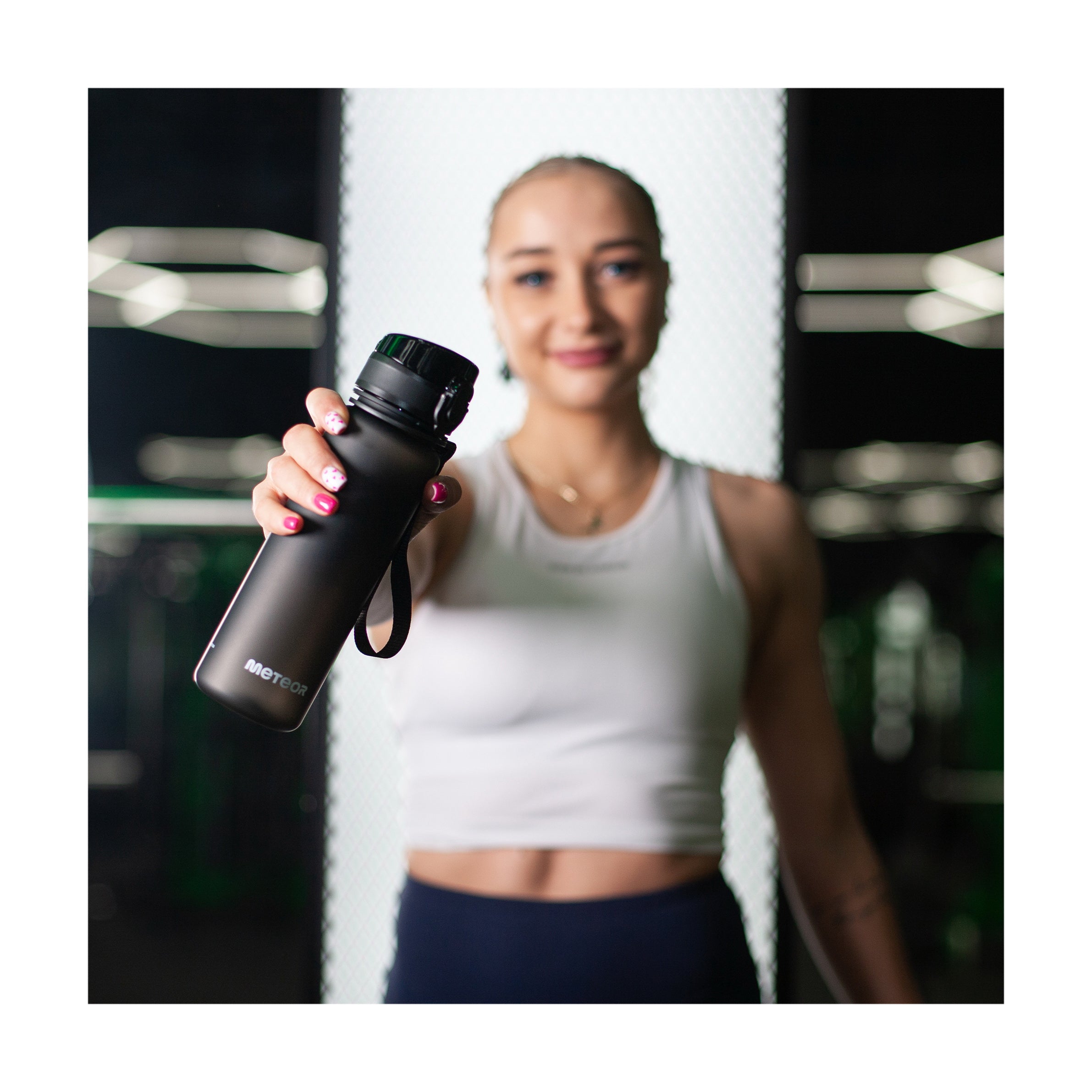 Meteor Water Bottle – Leak-Proof Flip Cap - Sports and Travel