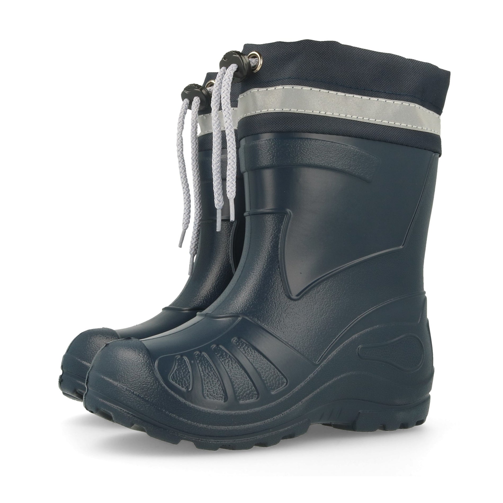 Gordano 050K EVA Reflection Light Kids Girls Wellington Boots Rainy Snow Wellies