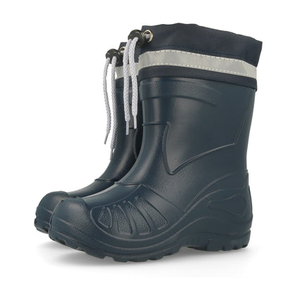 Gordano 050K EVA Reflection Light Kids Girls Wellington Boots Rainy Snow Wellies