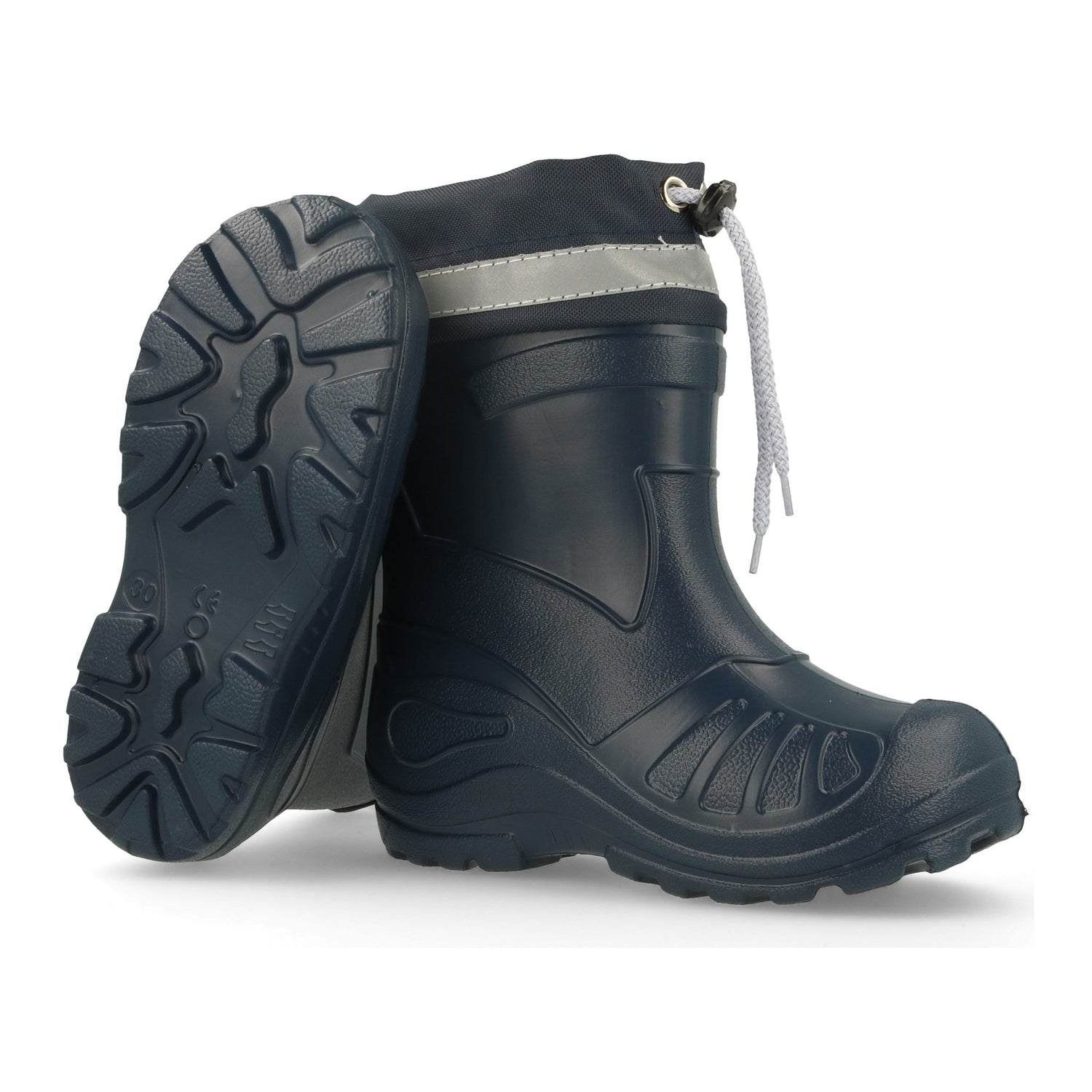 Gordano 050K EVA Reflection Light Kids Girls Wellington Boots Rainy Snow Wellies