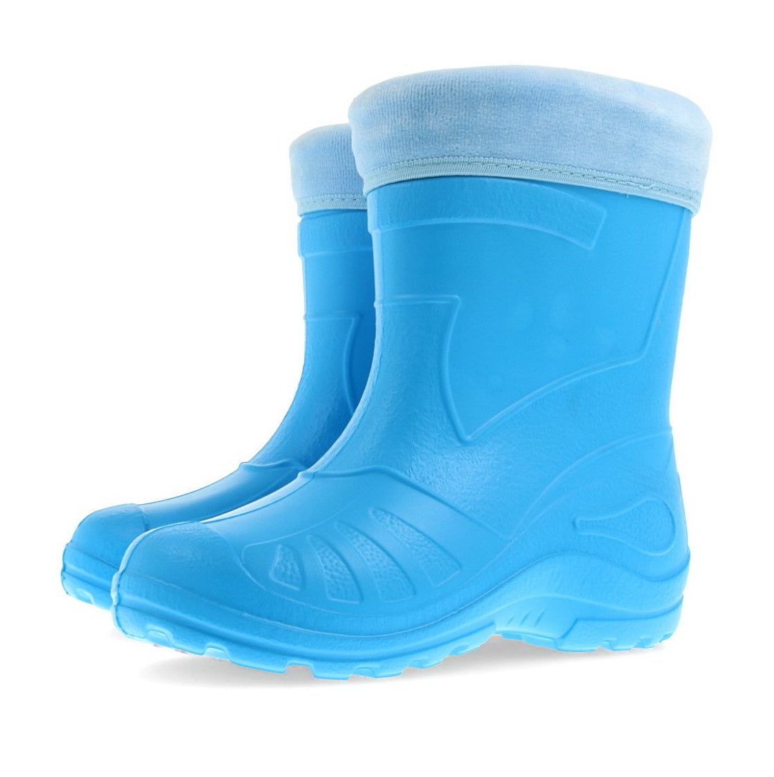 Gordano 050 Ultra Light EVA Kids Girls Wellington Boots Rainy Snow Wellies Red Very Warm Liners