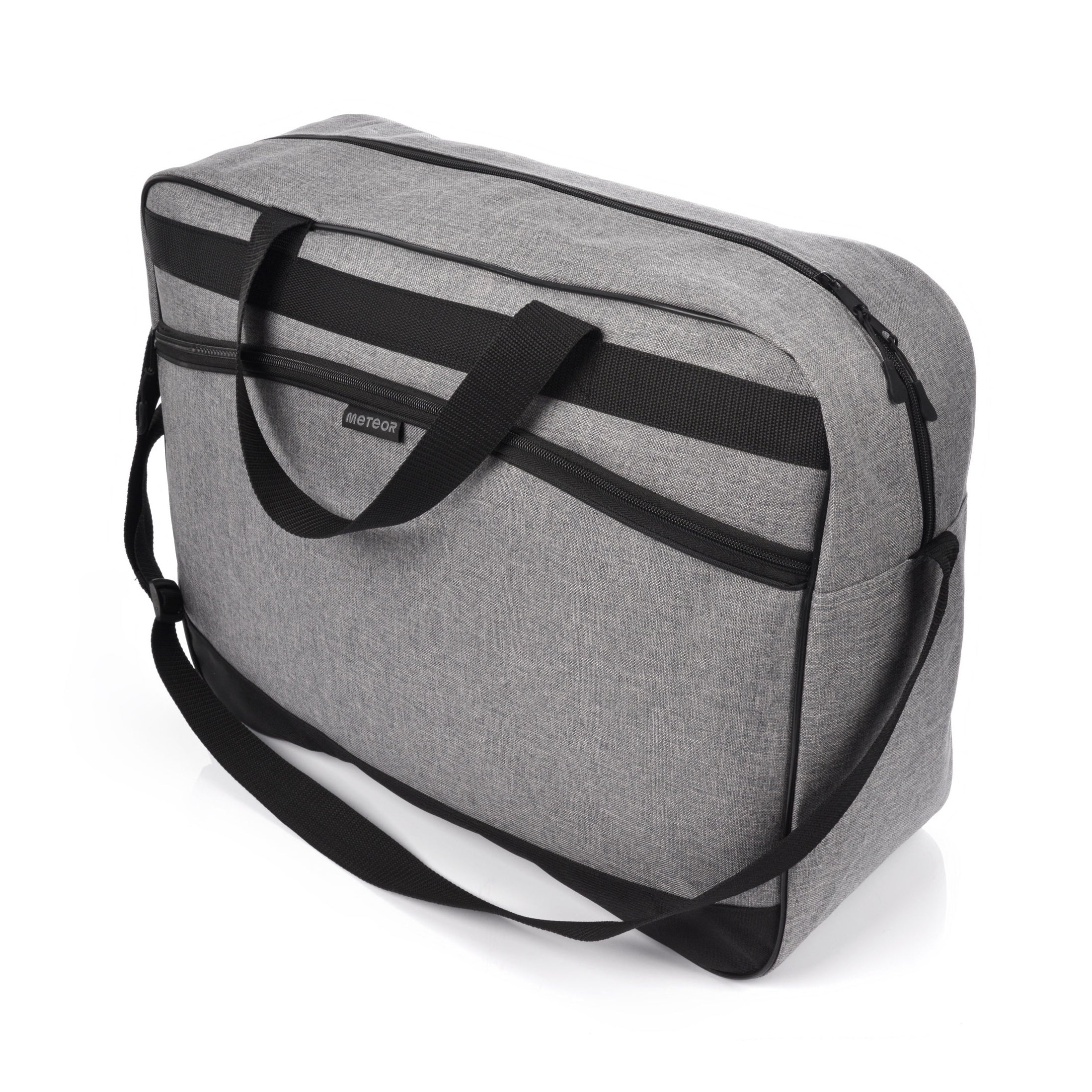 meteor Gym Duffel Cabin Holdall Bag - Lightweight Sports Luggage with Shoe Compartment, Shoulder Strap, Underseat Hand Size for Travel Workout Weekend Overnight