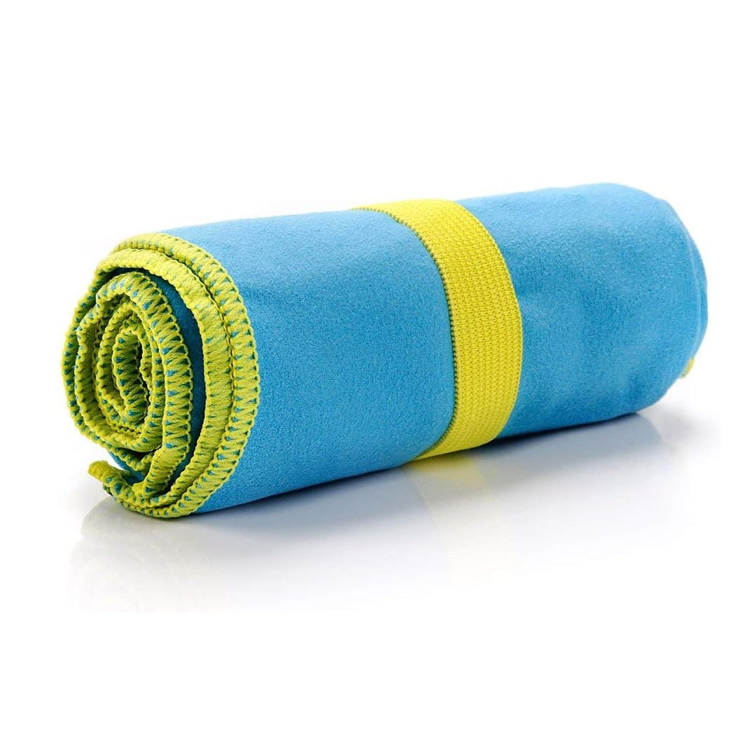 Meteor microfibre towel – Lightweight travel towel for gym, swimming, backpacking – Compact &amp; quick-dry gym towels with carry pouch – Travels Ideal for everyday use and trips
