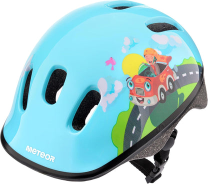 Helmet For Baby Kids Toddler Childrens Boys Girls Cycle Safety Crash Small Sizes Child MTB Bike Bicycle Skateboard Scooter Lightweight Adjustable Breathable KS06