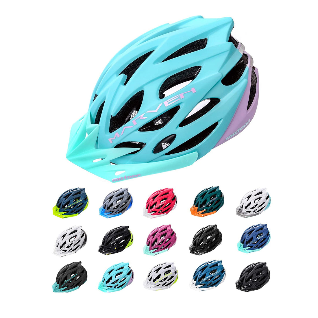 Meteor Marven Adult Bike Helmet – Lightweight, Ventilated &amp; Built for Safety