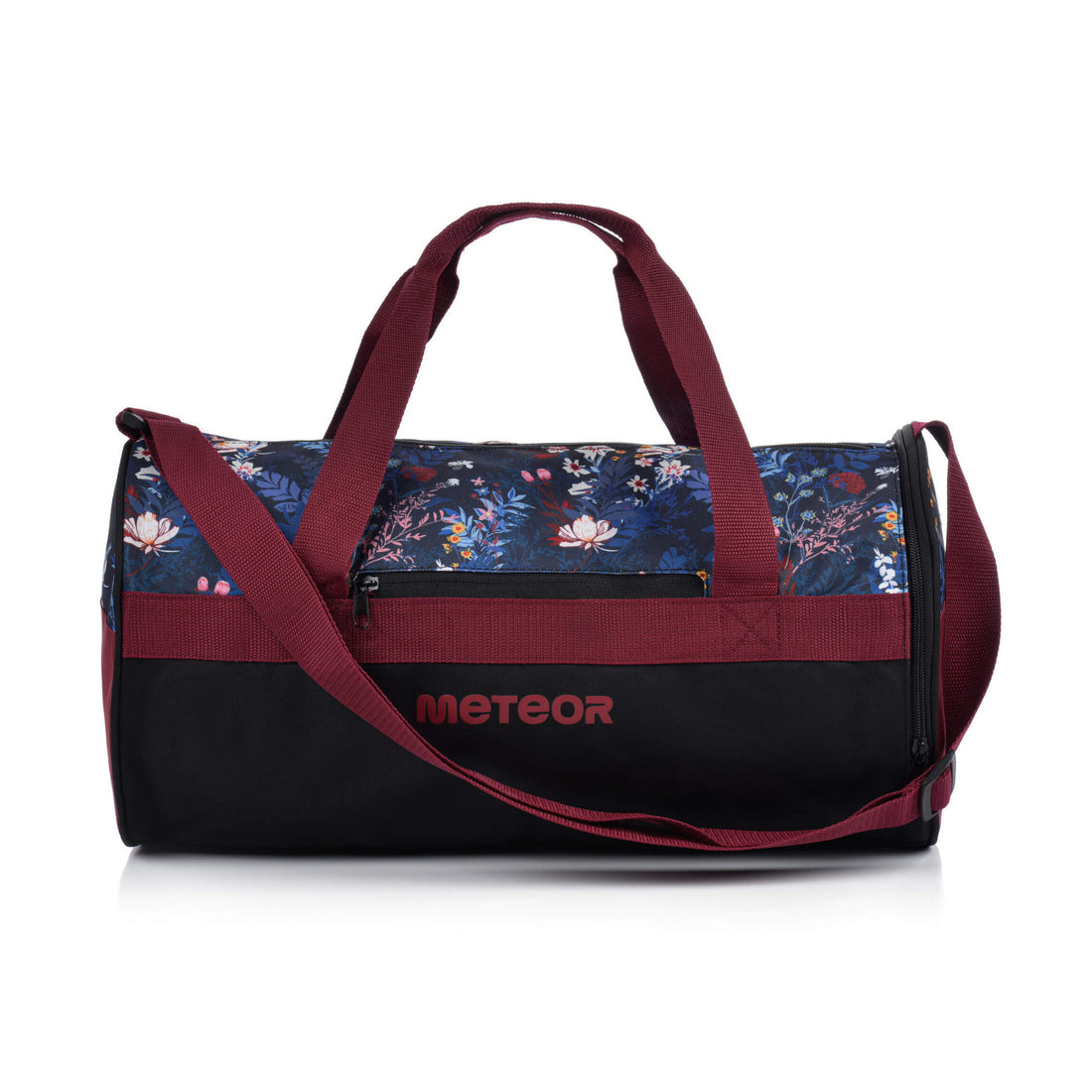 Meteor Sirin 25L Gym Duffel Cabin Holdall Bag - Lightweight Sports Luggage with Shoe Compartment, Shoulder Strap, Underseat Hand Size for Travel Workout Weekend Overnight