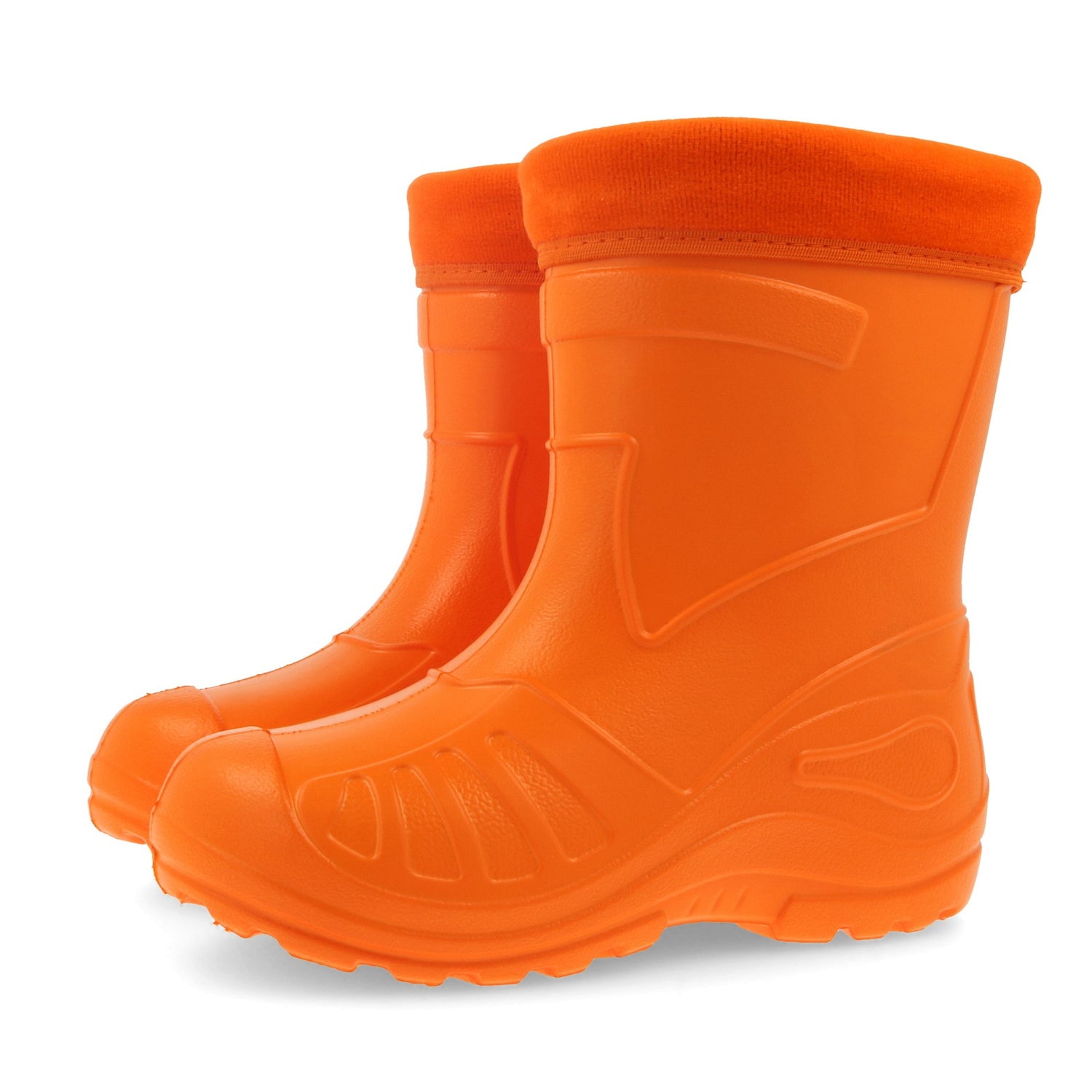 Gordano 050 Ultra Light EVA Kids Girls Wellington Boots Rainy Snow Wellies Red Very Warm Liners