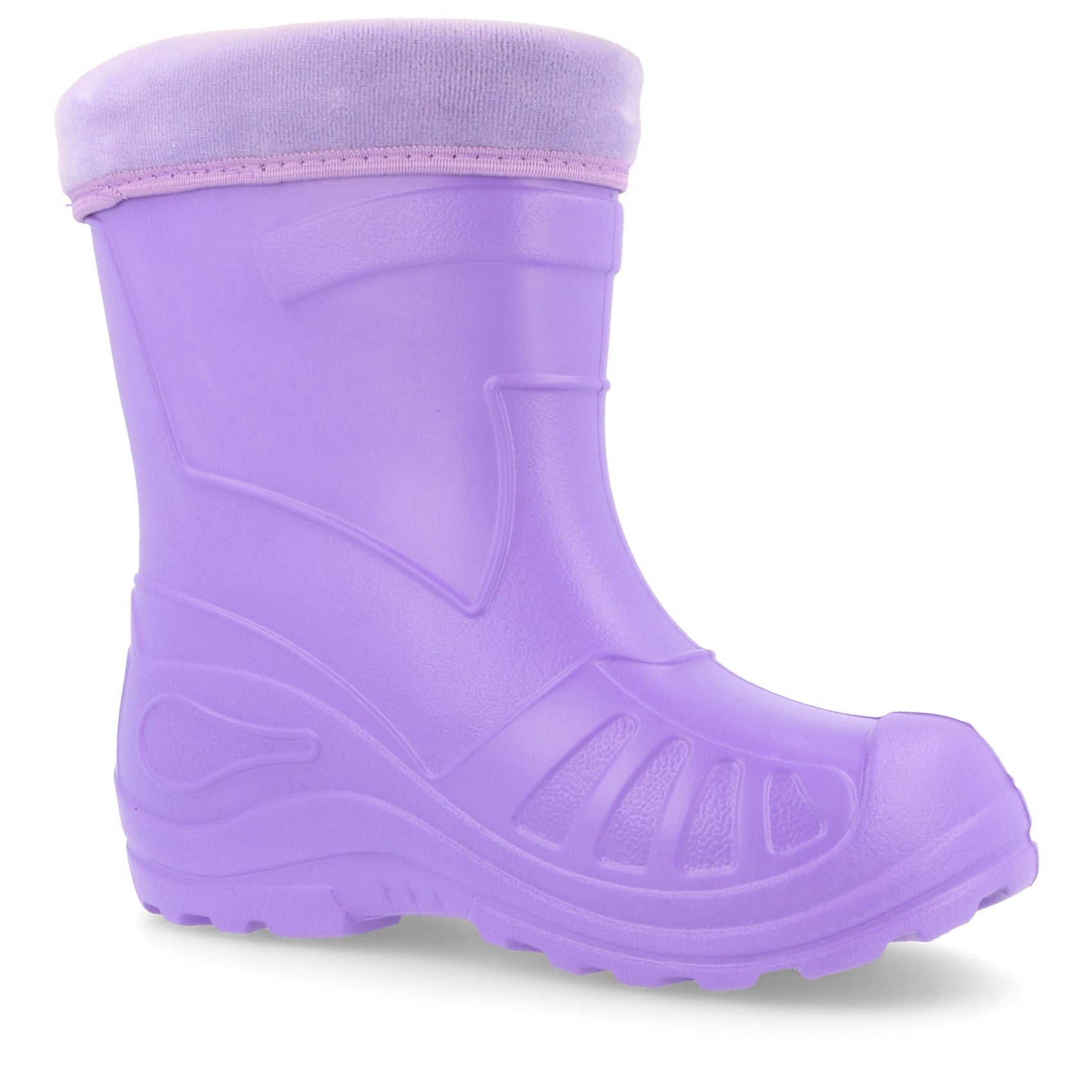 Gordano 050 Ultra Light EVA Kids Girls Wellington Boots Rainy Snow Wellies Red Very Warm Liners