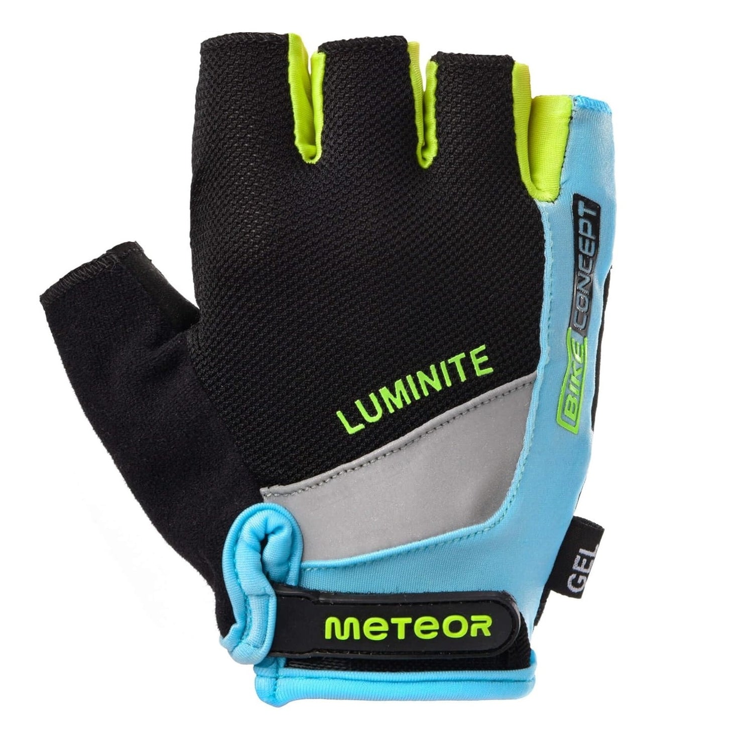 Meteor Gel GX35 Fingerless Cycling Gloves – Breathable, Anti-Slip – Kids &amp; Adult