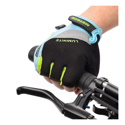 Meteor Gel GX35 Fingerless Cycling Gloves – Breathable, Anti-Slip – Kids &amp; Adult