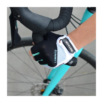 Meteor Gel GX35 Fingerless Cycling Gloves – Breathable, Anti-Slip – Kids &amp; Adult