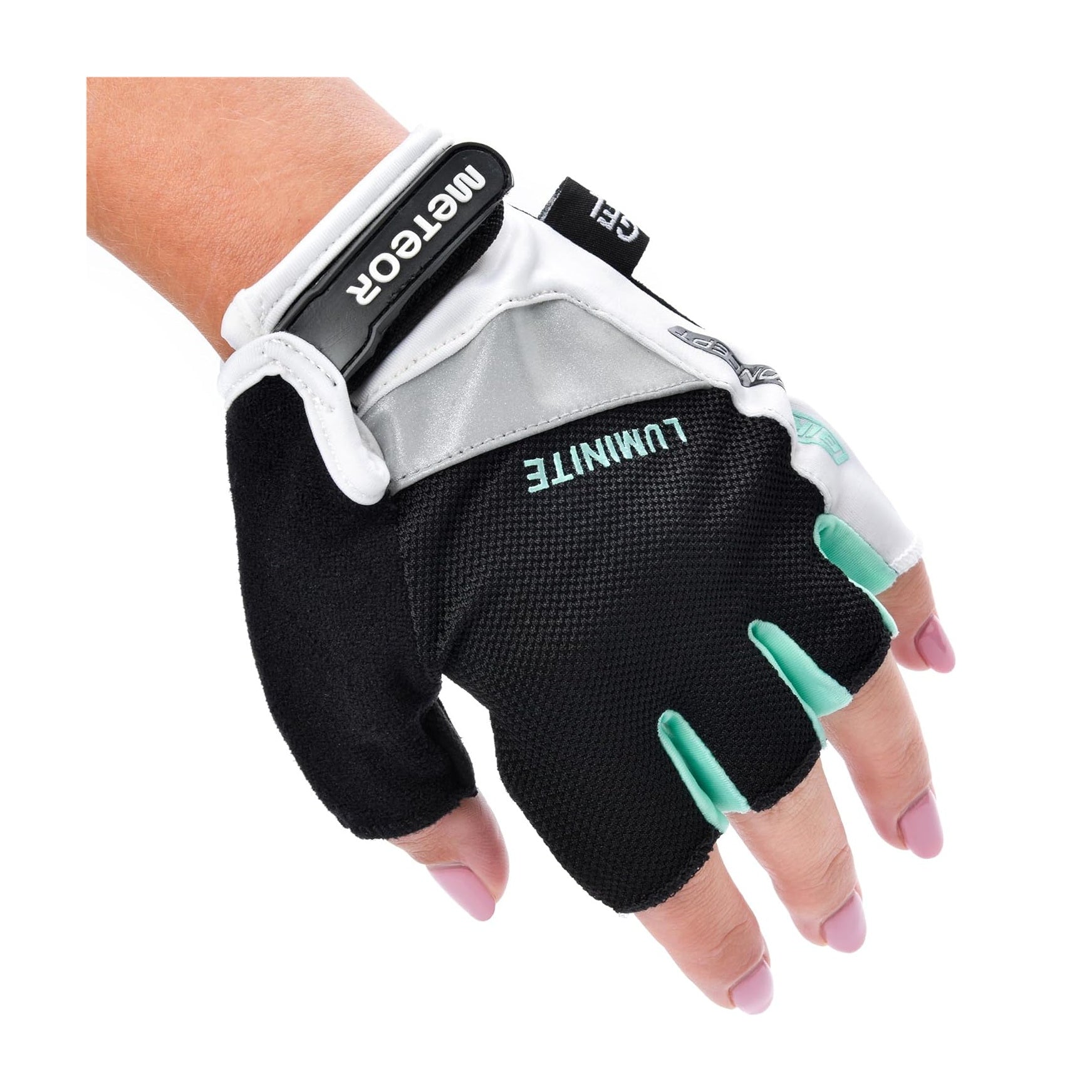 Meteor Gel GX35 Fingerless Cycling Gloves – Breathable, Anti-Slip – Kids &amp; Adult