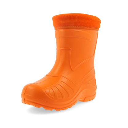 Gordano 050 Ultra Light EVA Kids Girls Wellington Boots Rainy Snow Wellies Red Very Warm Liners