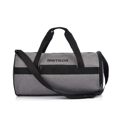Meteor Sirin 25L Gym Duffel Cabin Holdall Bag - Lightweight Sports Luggage with Shoe Compartment, Shoulder Strap, Underseat Hand Size for Travel Workout Weekend Overnight