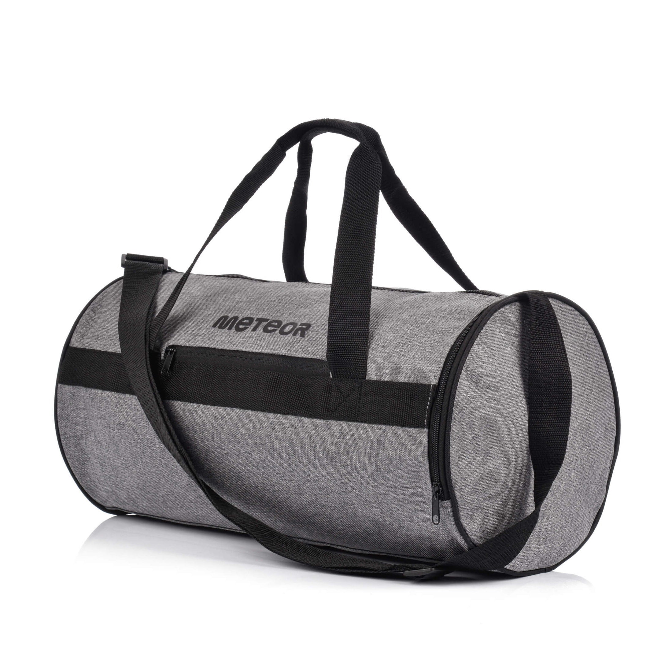 Meteor Sirin 25L Gym Duffel Cabin Holdall Bag - Lightweight Sports Luggage with Shoe Compartment, Shoulder Strap, Underseat Hand Size for Travel Workout Weekend Overnight