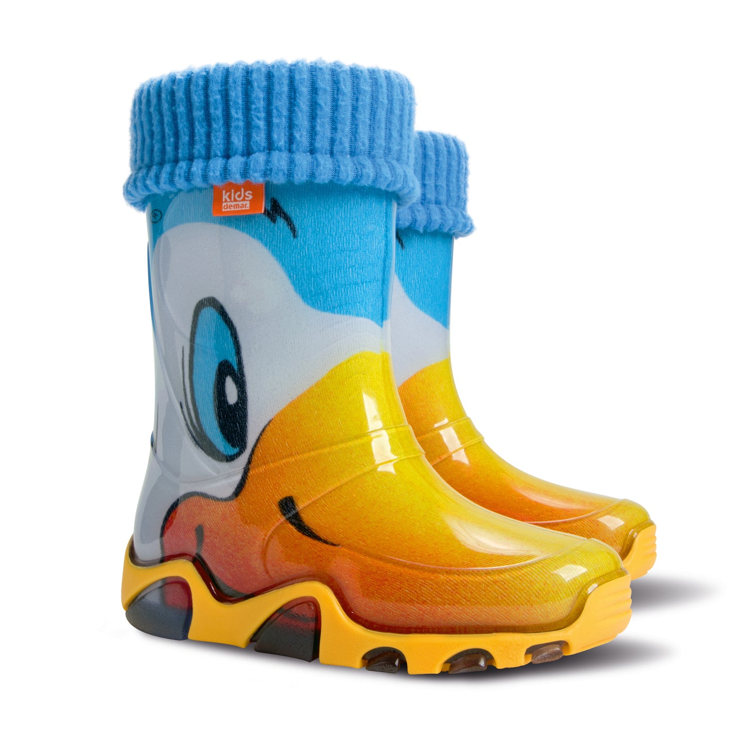 Demar Toddler Wellington Boots Boys Girls Lined Children Wellington Boots