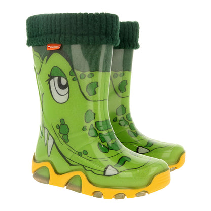 Demar Toddler Wellington Boots Boys Girls Lined Children Wellington Boots