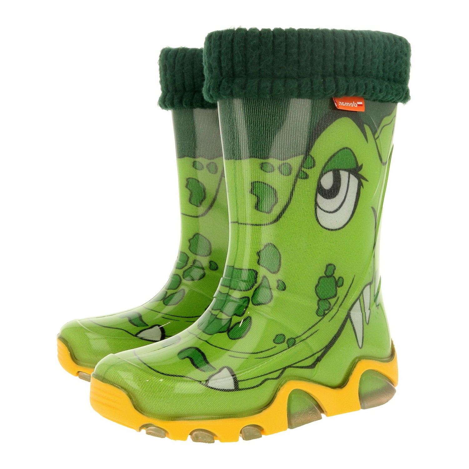 Demar Toddler Wellington Boots Boys Girls Lined Children Wellington Boots