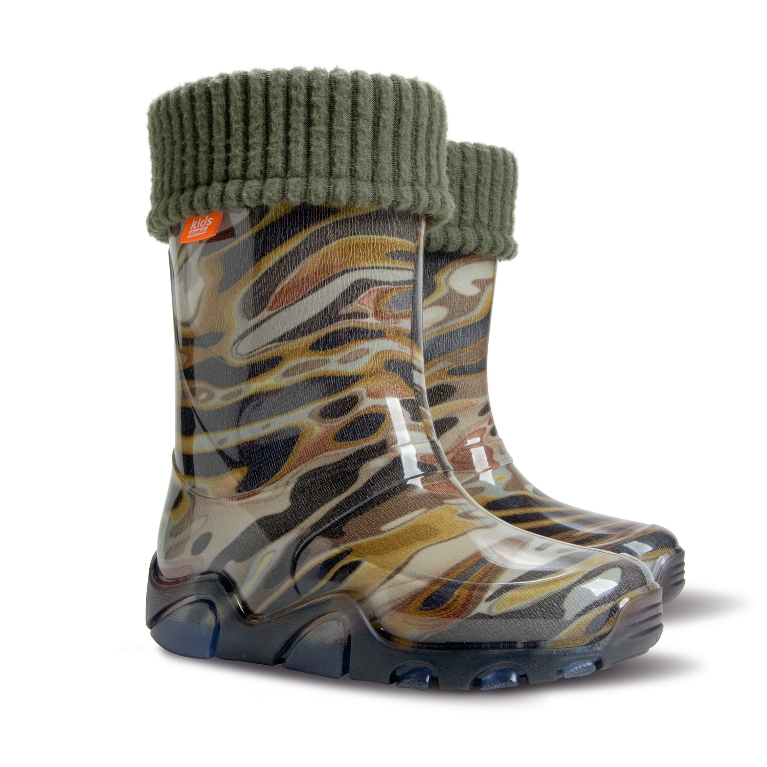 Demar Toddler Wellington Boots Boys Girls Lined Children Wellington Boots