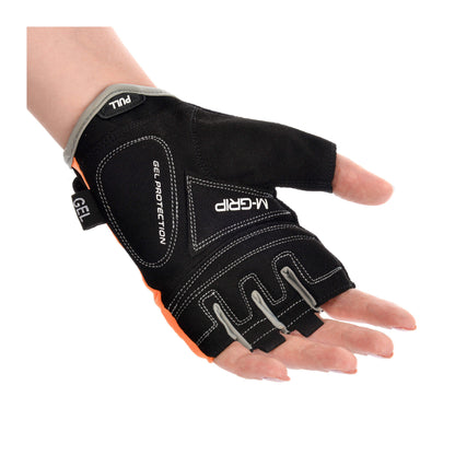 Meteor Gel GX35 Fingerless Cycling Gloves – Breathable, Anti-Slip – Kids &amp; Adult