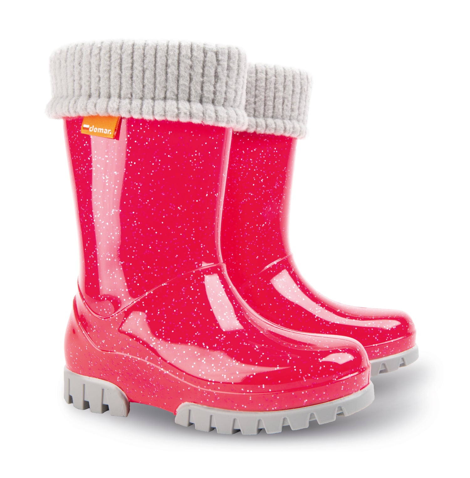 Demar Toddler Wellington Boots Boys Girls Lined Children Wellington Boots