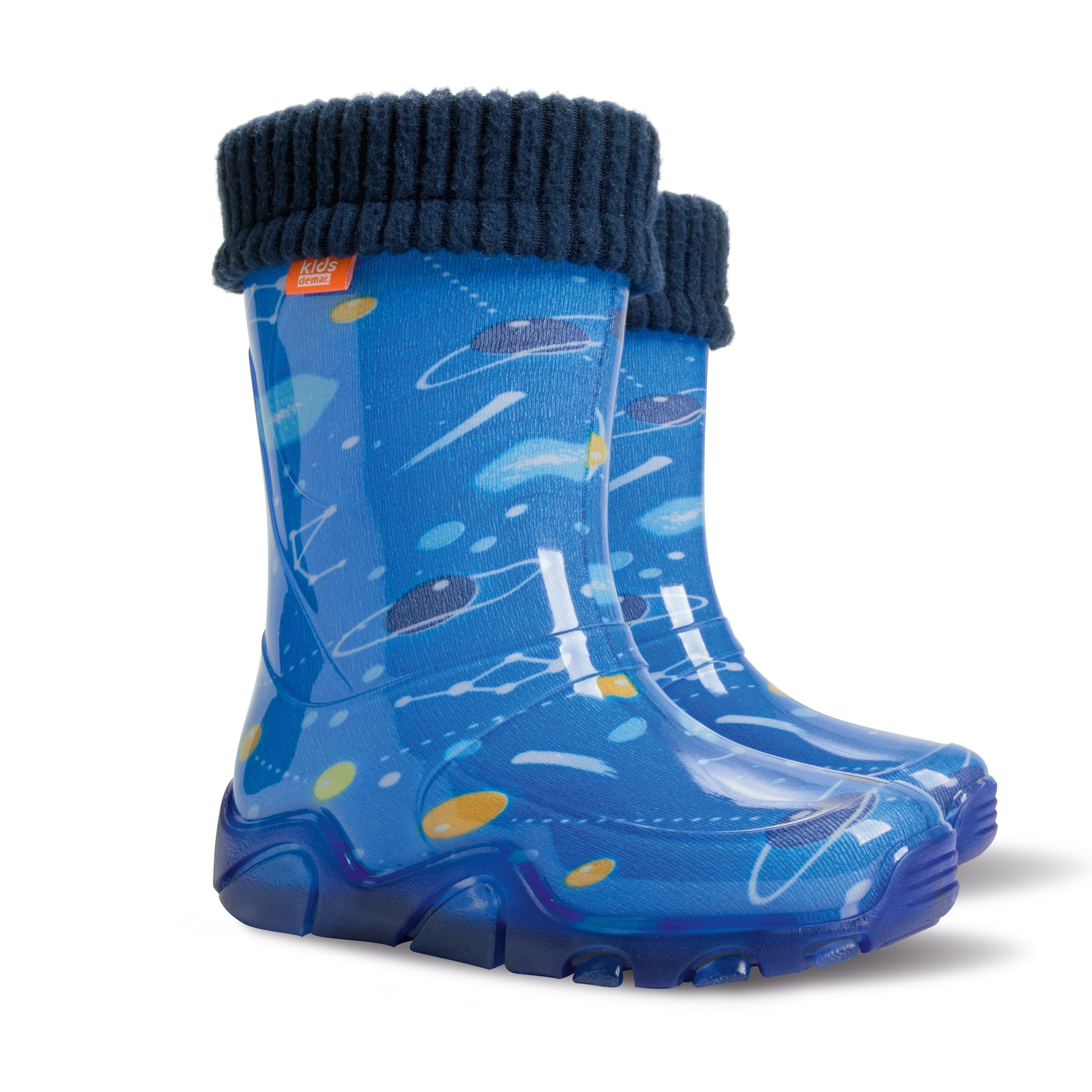 Demar Toddler Wellington Boots Boys Girls Lined Children Wellington Boots