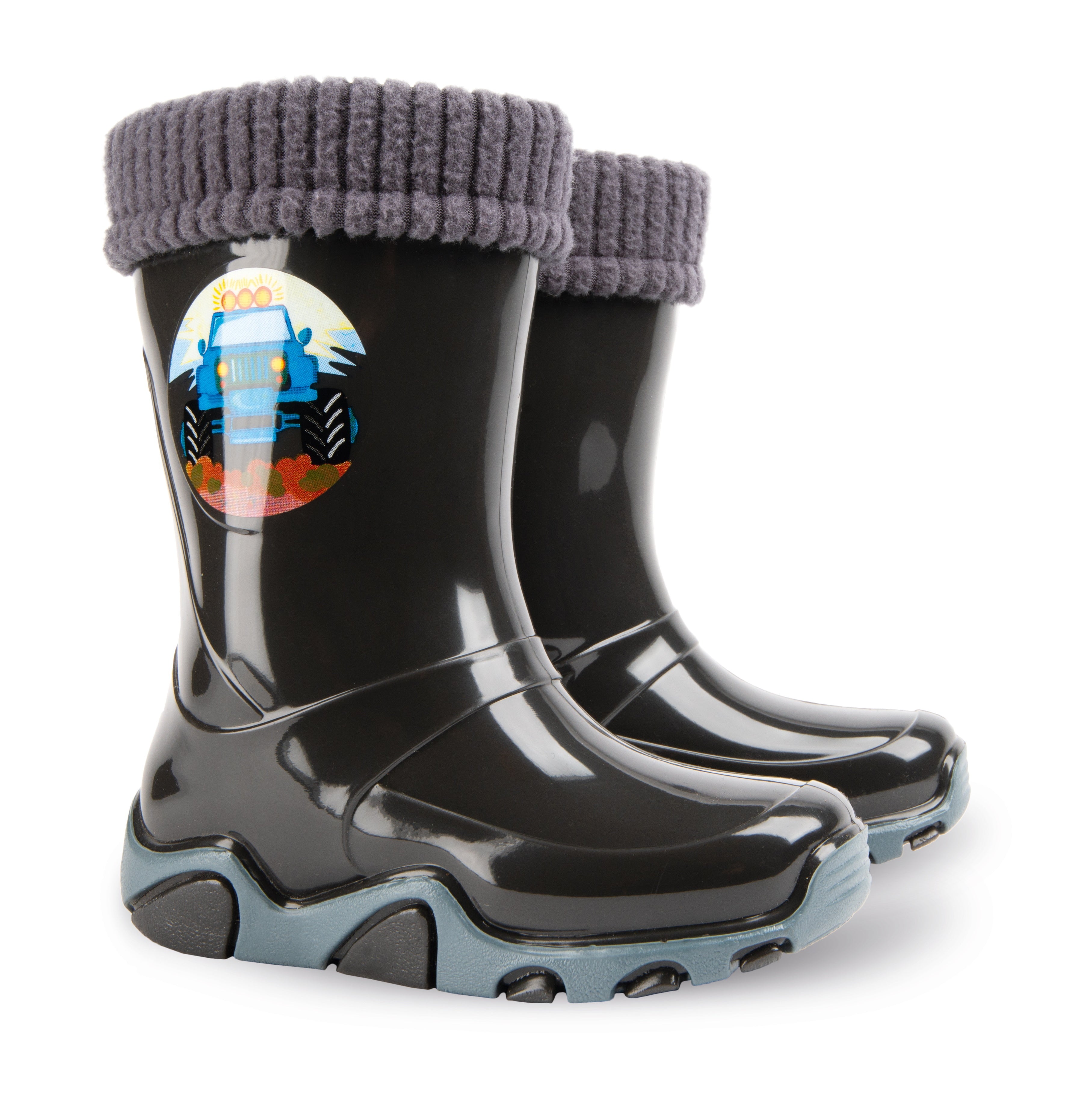 Demar Toddler Wellington Boots Boys Girls Lined Children Wellington Boots