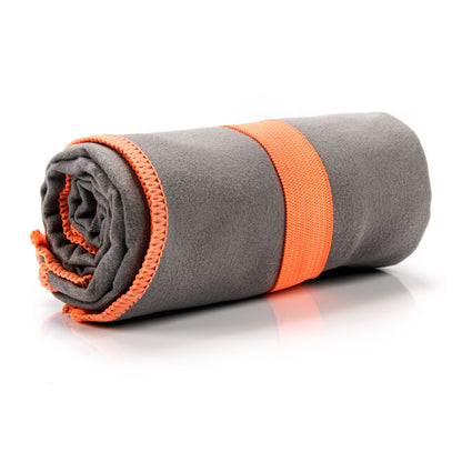 Meteor microfibre towel – Lightweight travel towel for gym, swimming, backpacking – Compact &amp; quick-dry gym towels with carry pouch – Travels Ideal for everyday use and trips