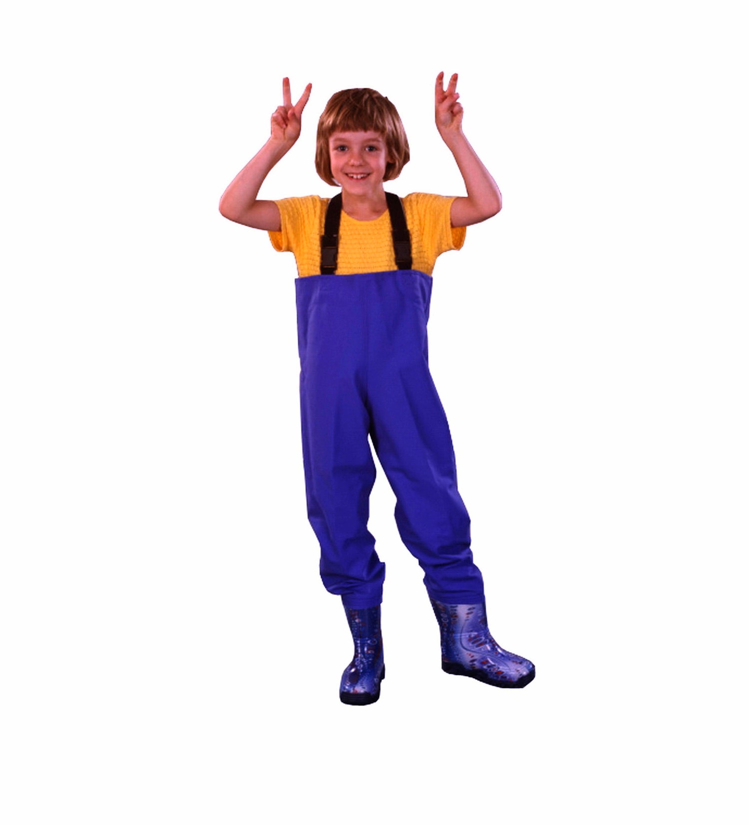 Gordano Kids Fishing Chest Waders, Fishing Boots Splash Waterproof