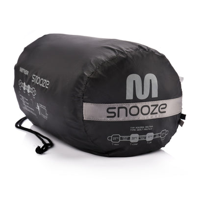 Meteor - Snooze Sleeping Bag – Camping Equipement – Compact Travel Gear for Hiking, Sleepover – Winter, Spring, Summer or Fall