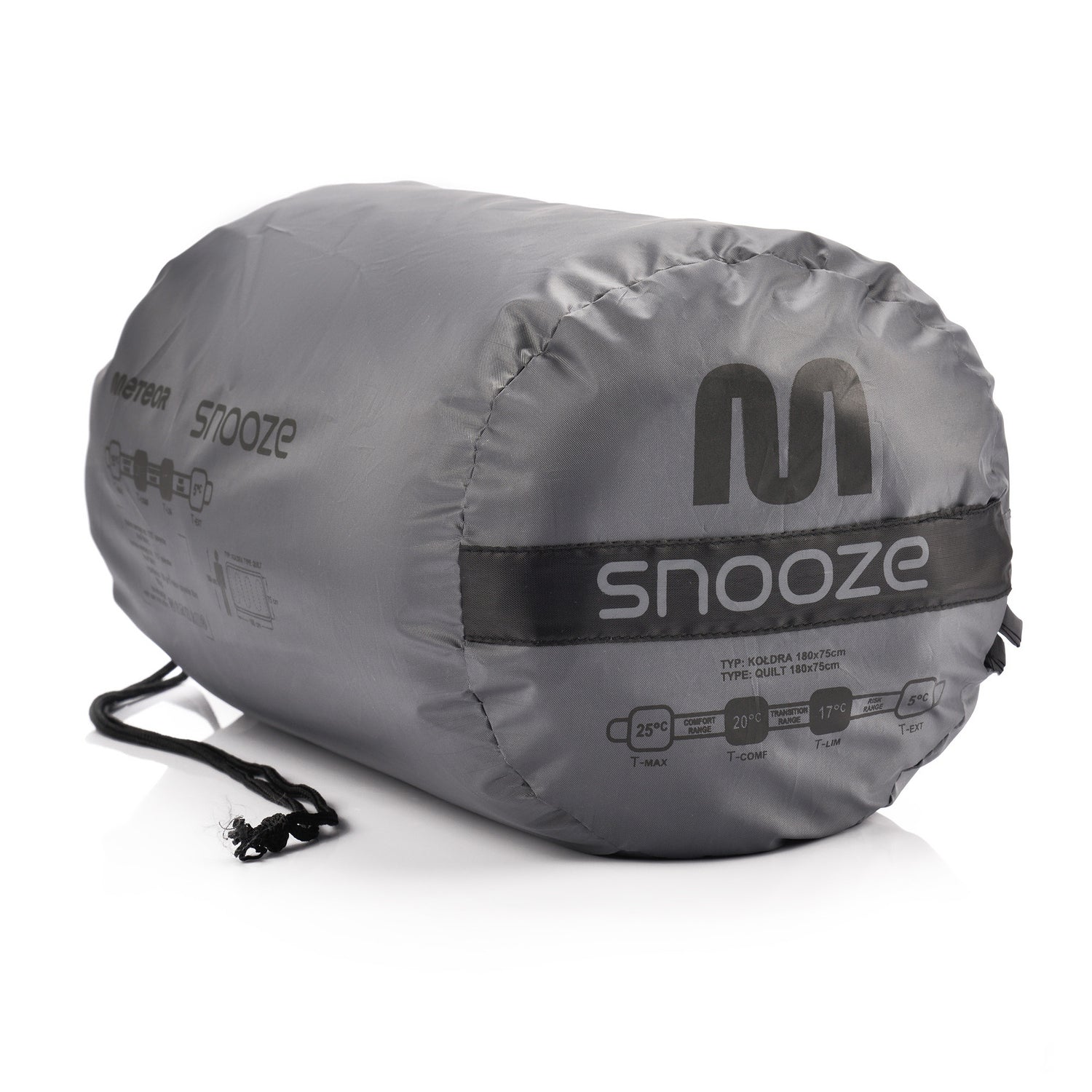Meteor - Snooze Sleeping Bag – Camping Equipement – Compact Travel Gear for Hiking, Sleepover – Winter, Spring, Summer or Fall