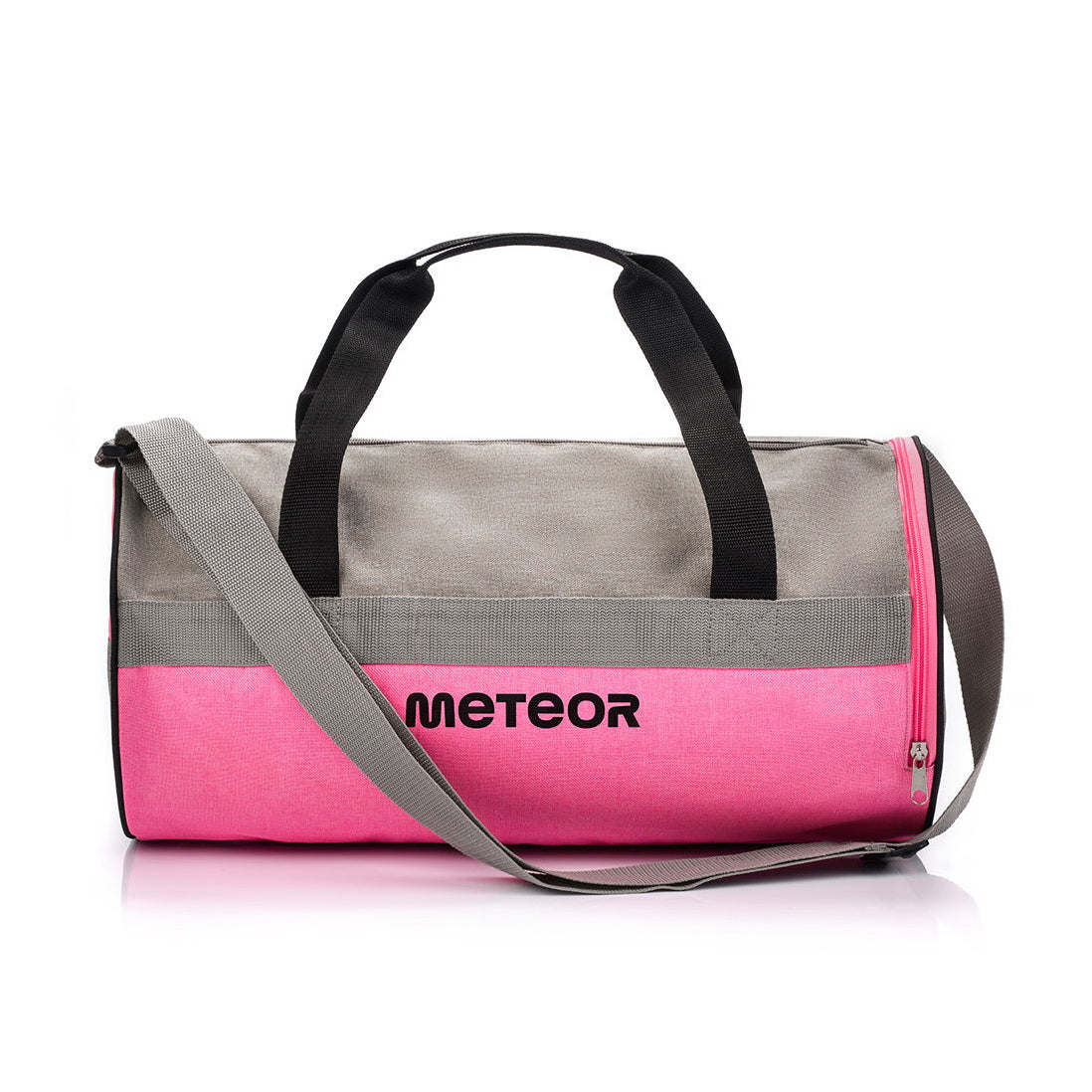 Meteor Siggy 25L Gym Duffel Cabin Holdall Bag - Lightweight Sports Luggage with Shoe Compartment, Shoulder Strap, Underseat Hand Size for Travel Workout Weekend Overnight