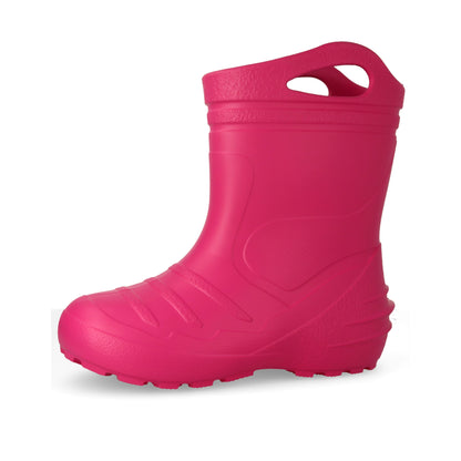 Gordano G051 Ultra Light EVA Kids Girls Wellington Boots Rainy Snow Wellies Very Warm Liners