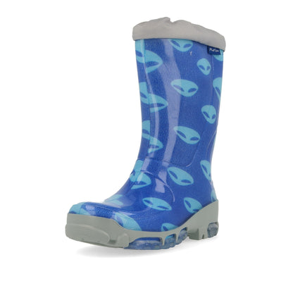 Kids Girls Wellies for Rain &amp; Snow, Rain boots, Muflon fluo RenBut