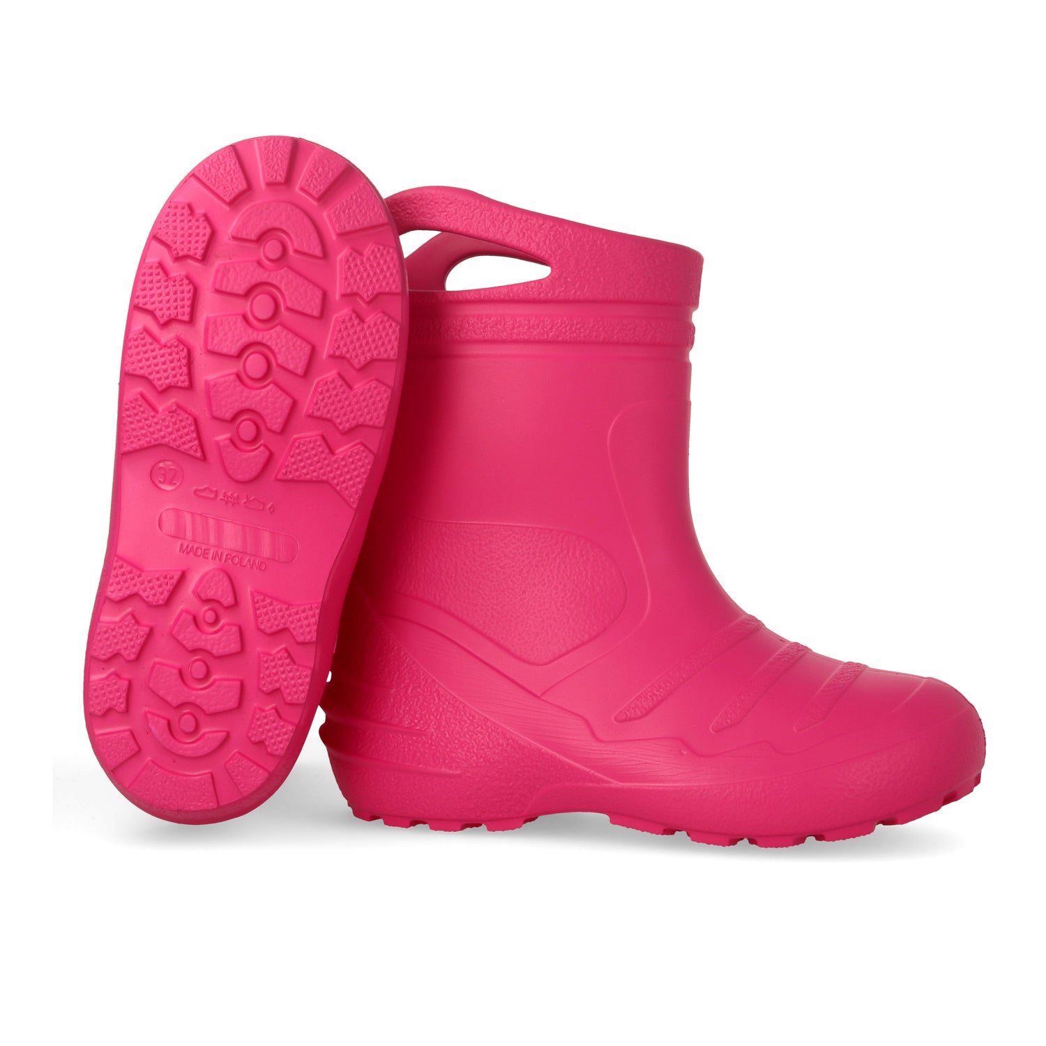 Gordano G051 Ultra Light EVA Kids Girls Wellington Boots Rainy Snow Wellies Very Warm Liners